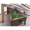 Z-Lite Cordon 4 Light Billiard, Rubbed Brass & Dark Blue 2306-4RB-ARDB